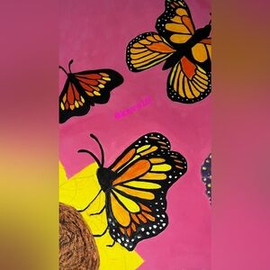 Hand painted cartoon portraits